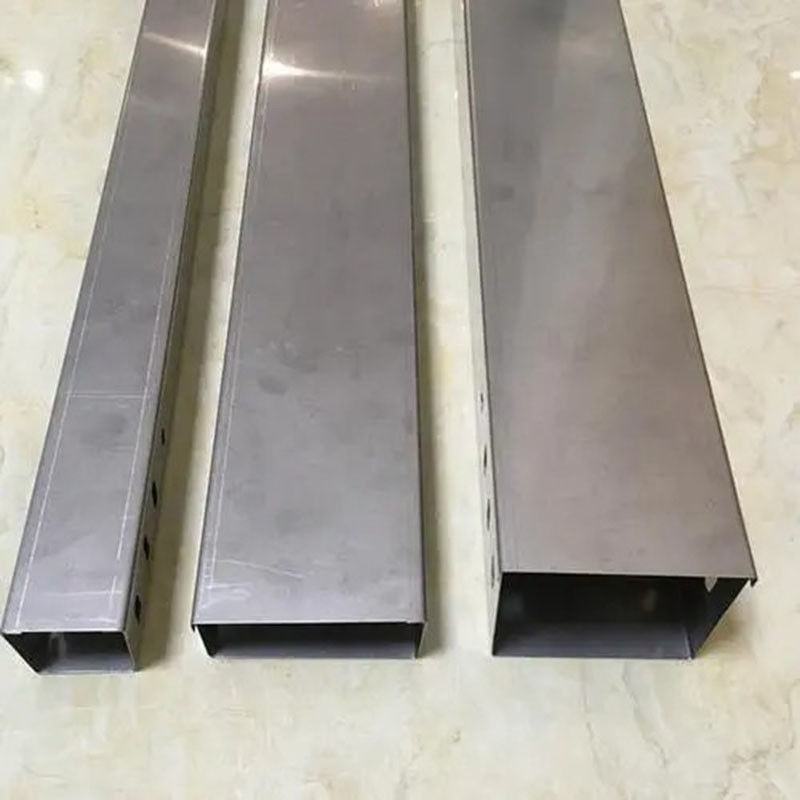 Silver SS 304 Cable Tray Ladder Type Polishing Perlakuan permukaan