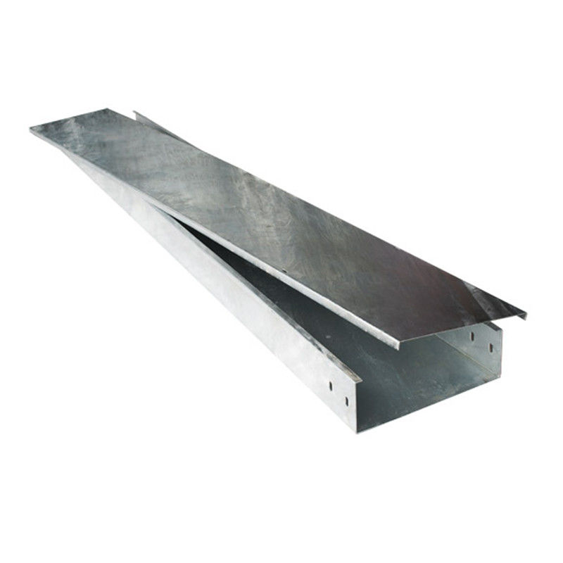 Tipe Tangga Stainless Steel Cable Tray Outdoor Max 40kg/M2 Ketebalan 1,2mm-2,5mm