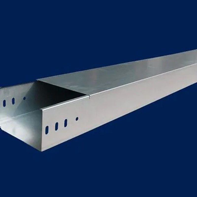 Tipe Tangga Stainless Steel Cable Tray Outdoor Max 40kg/M2 Ketebalan 1,2mm-2,5mm