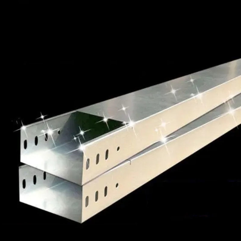 Galvanizing Straight Type Cable Tray HDG Dengan Permukaan Langsing